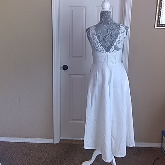 Last One!  Strap Solid Long Dress - Price is Firm - Picture 2 of 6